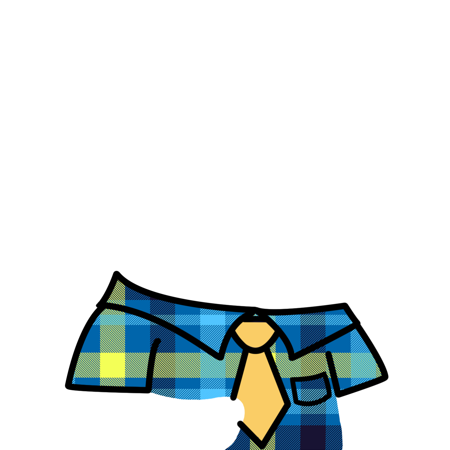 Blue Shirt Yellow Tie
