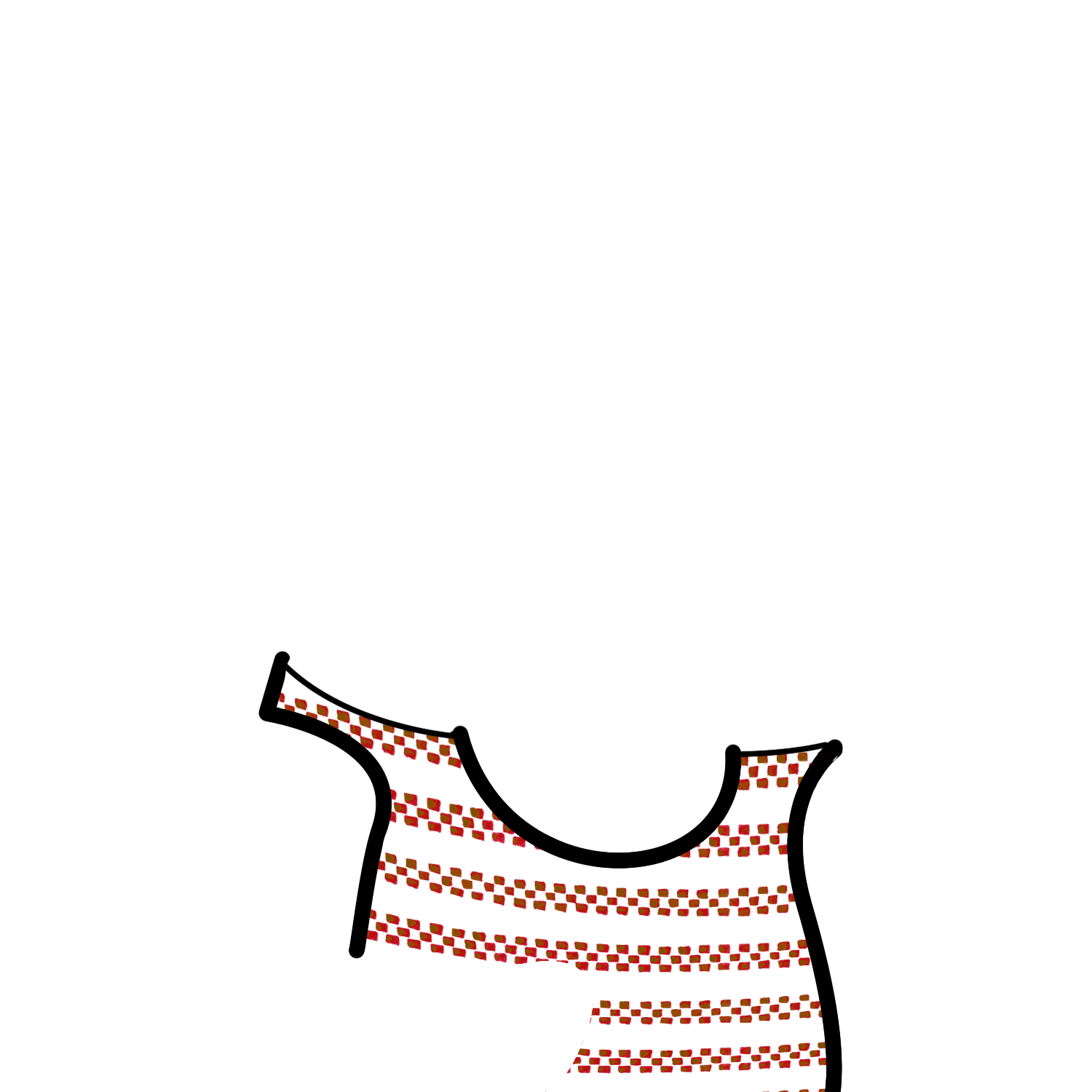 Red Squares Tank Top