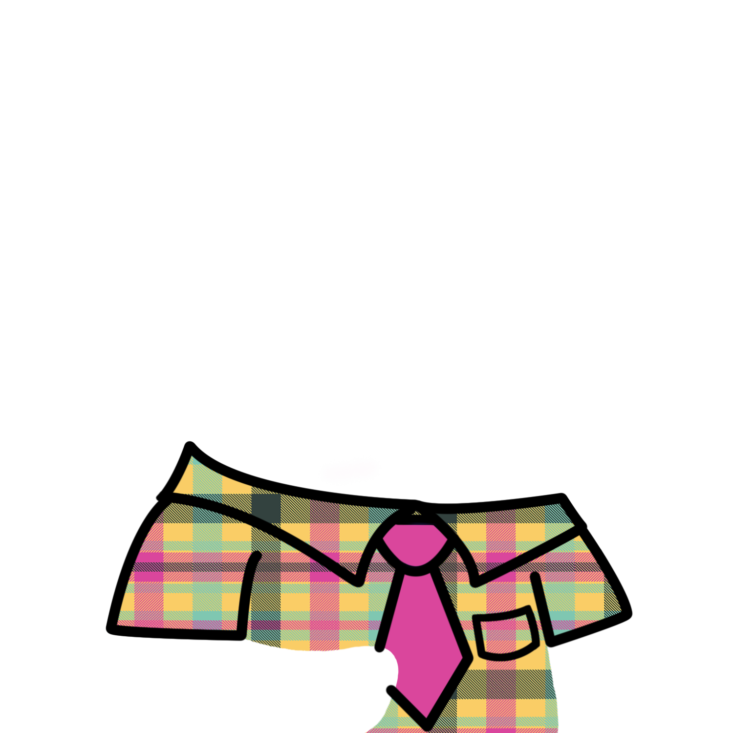 Yellow Shirt Pink Tie