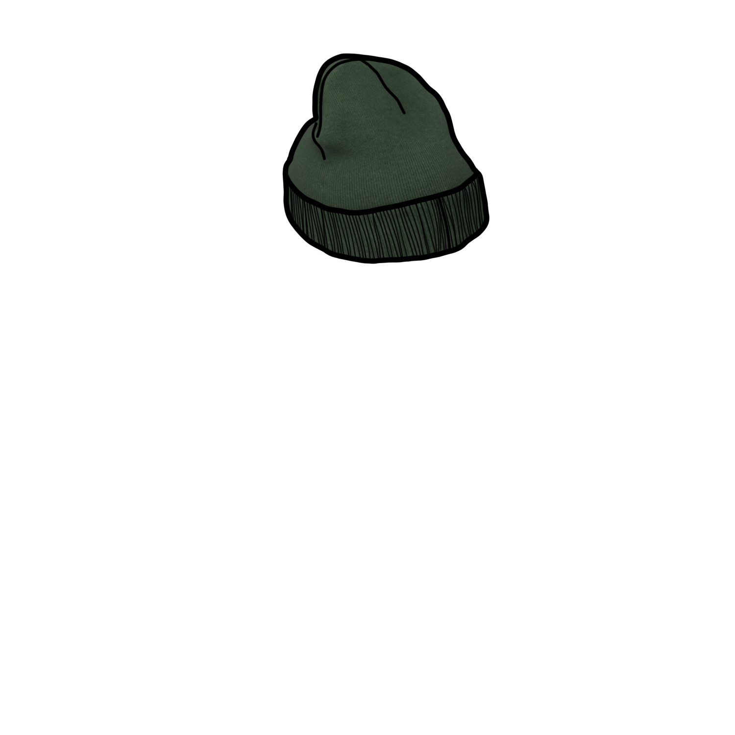 Green Beanie