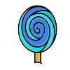 Blue Lollipop